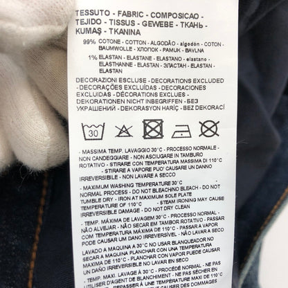 【中古品】【メンズ】 ARMANI EXCHANGE アルマーニエクスチェンジ バイカージーンズ デニムパンツ ボトムス 152-251221-hn-04-fur サイズ：40 カラー：インディゴ系 万代Net店