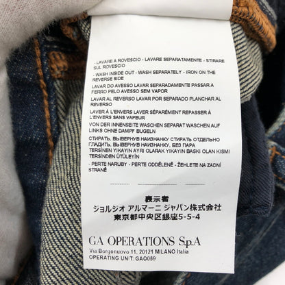 【中古品】【メンズ】 ARMANI EXCHANGE アルマーニエクスチェンジ バイカージーンズ デニムパンツ ボトムス 152-251221-hn-04-fur サイズ：40 カラー：インディゴ系 万代Net店