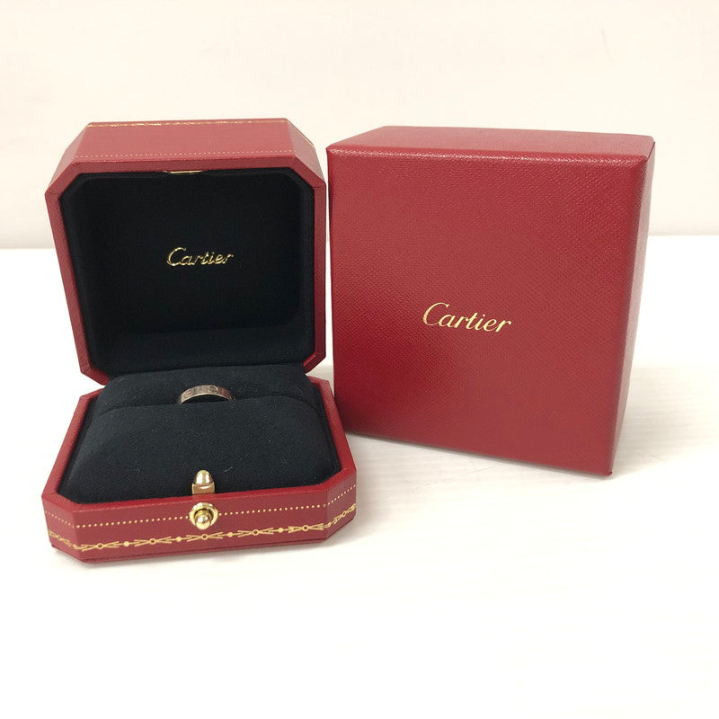 【中古品】【レディース】 CARTIER カルティエ ラブリング 指輪  182-240331-tk-2-tei サイズ：46 カラー：K18WG・PT950 6号 万代Net店