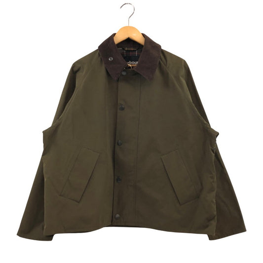 【中古品】【メンズ】 Barbour バーブァー × BEAMS F ビームス F 別注 TRANSPORT PEACHSKINJACKET 241MCAS127 トランスポート ピーチスキン ジャケット アウター 141-260308-hn-03-fur サイズ：38 カラー：セージ 万代Net店