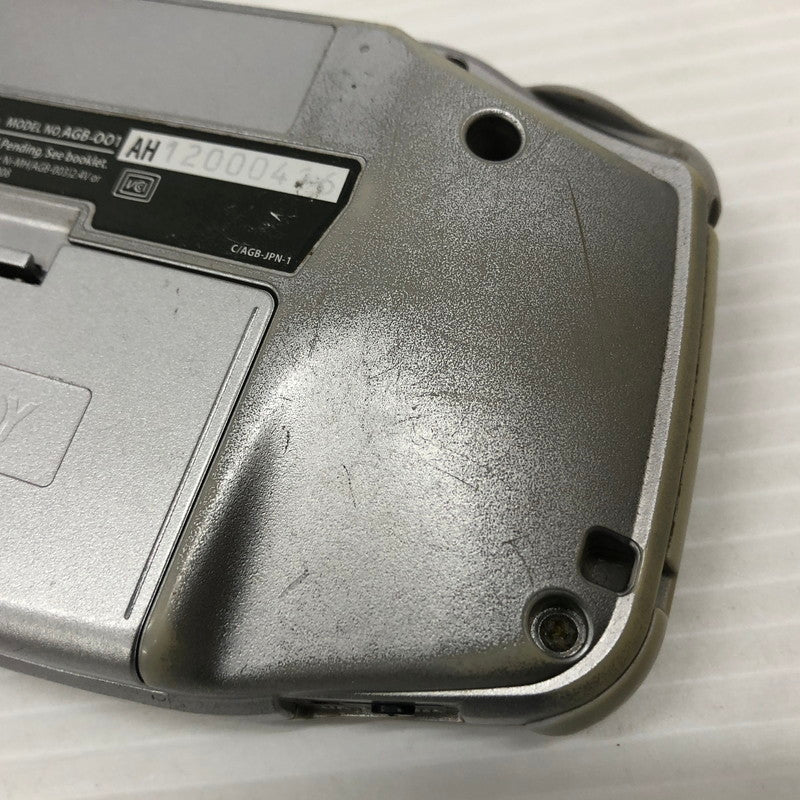 【中古品】 任天堂 ゲームボーイアドバンス GBA 023-260927-ns-05-teih カラー：シルバー 万代Net店