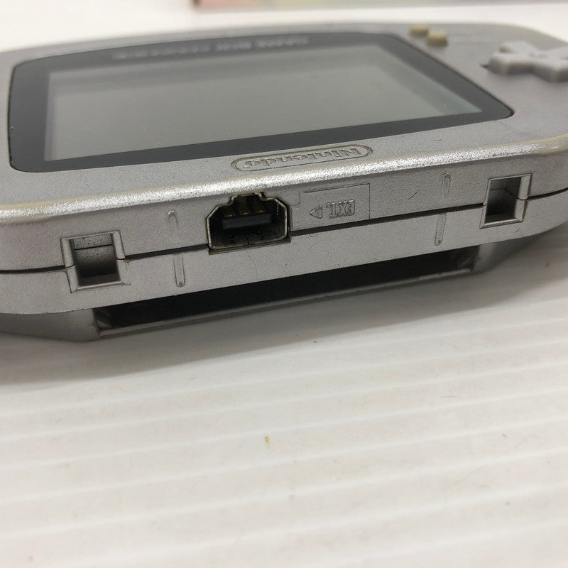 【中古品】 任天堂 ゲームボーイアドバンス GBA 023-260927-ns-05-teih カラー：シルバー 万代Net店