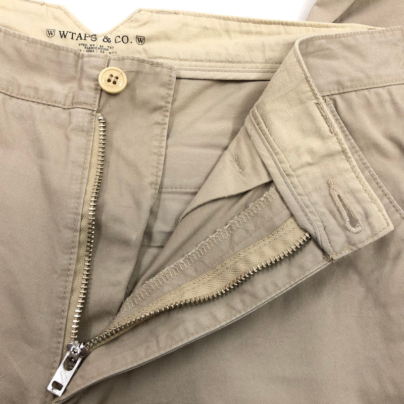 【中古品】【メンズ】 WTAPS ダブルタップス 112GWDT-PTM05 トラウザーパンツ ボトムス 153-251221-hn-05-fur サイズ：M カラー：ベージュ系 万代Net店