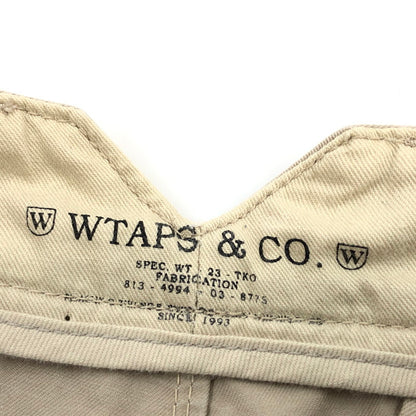 【中古品】【メンズ】 WTAPS ダブルタップス 112GWDT-PTM05 トラウザーパンツ ボトムス 153-251221-hn-05-fur サイズ：M カラー：ベージュ系 万代Net店