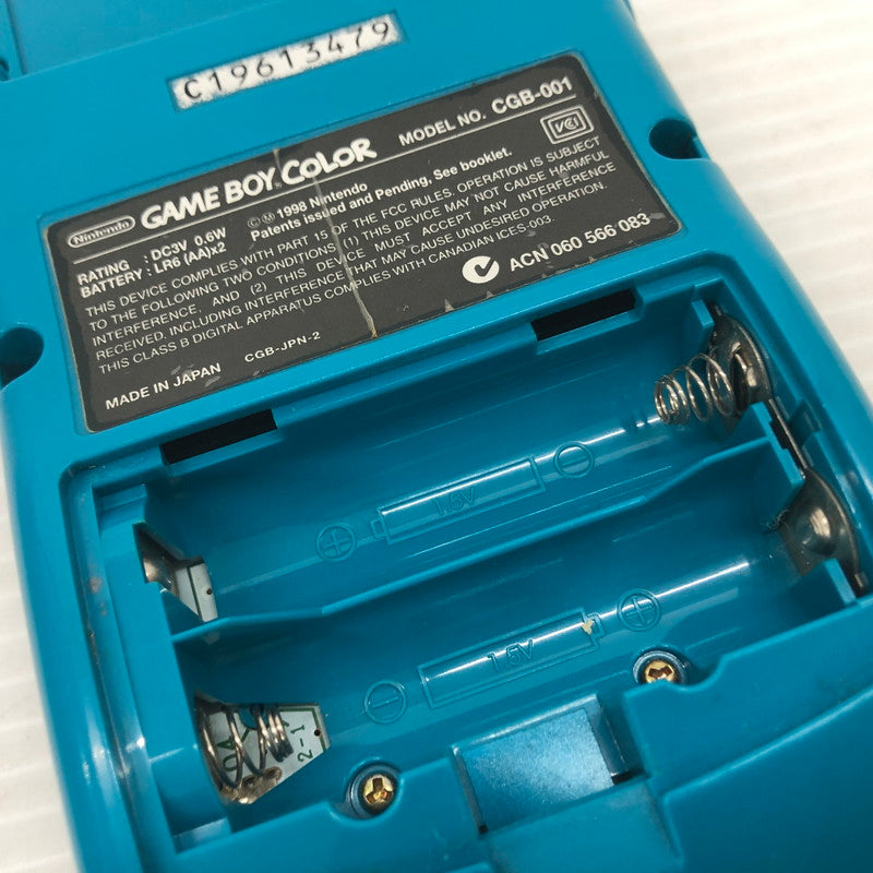 【中古品】 任天堂 ゲームボーイ カラー GBC 023-260927-ns-06-teih カラー：ブルー 万代Net店