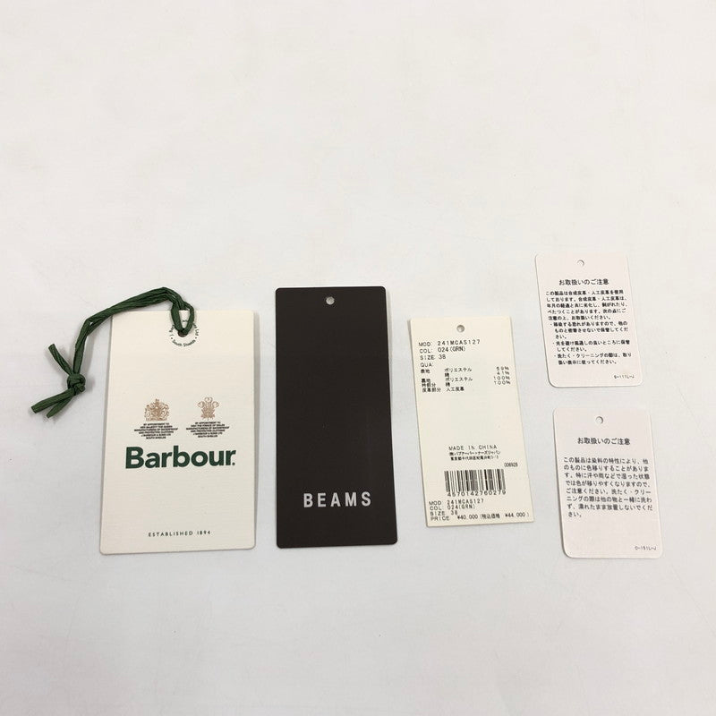 【中古品】【メンズ】 × BEAMS F ビームス F 別注 TRANSPORT PEACHSKINJACKET 241MCAS127 トランスポート ピーチスキン ジャケット アウター 141-260308-hn-03-fur サイズ：38 カラー：セージ 万代Net店