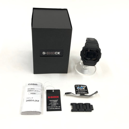 【中古品】【メンズ】 G-SHOCK ジーショック GW-M5610UBC-1JF ソーラー電波 デジタル 腕時計 196-260308-hn-04-fur カラー：ブラック 万代Net店