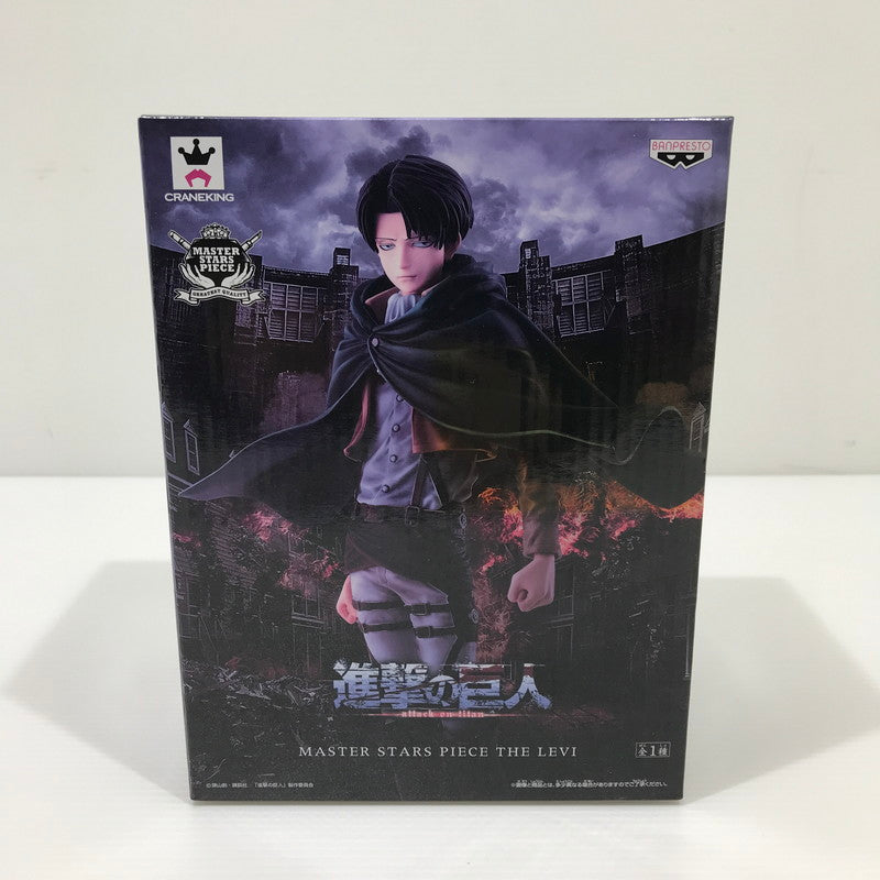 【中古美品】 リヴァイ 「進撃の巨人」 MASTER STARS PIECE THE LEVI ※箱傷みあり 052-260330-yk-05-tag 万代Net店