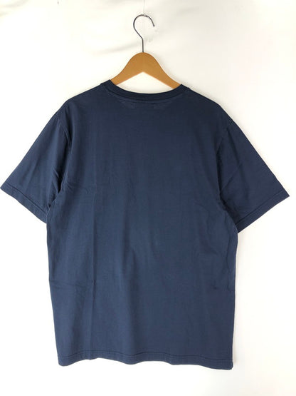 【中古品】【メンズ】 MAISON KITSUNE メゾンキツネ MM00125KJ0008 SPEEDY FOX PATCH COMFORT TEE SHIRT スピーディー フォックス パッチ コンフォート Tシャツ  半袖Tシャツ 140-240812-na-1-tag サイズ：M カラー：ネイビー 万代Net店