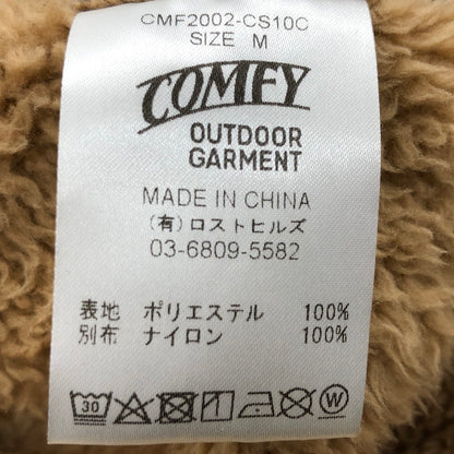 【中古品】【メンズ】 COMFY OUTDOOR GARMENT コンフィーアウトドアガーメント PRECOLD FLEECE TEE CMF2002-CS10C プレコールド フリース ティー アウター 144-250219-hn-02-fur サイズ：M カラー：ベージュ／ネイビー 万代Net店