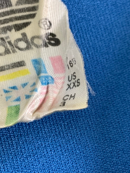 【中古品】【メンズ】 ADIDAS 80'S TRACK JACKET 80年代 トラックジャケット ヴィンテージ ジャージ メンズ 146-261020-em-32-min サイズ：US XXS カラー：ブルー系 万代Net店