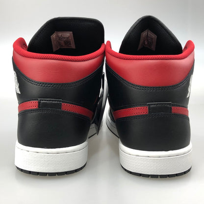 【未使用品】【メンズ】 NIKE ナイキ DQ8426-067 AIR JORDAN 1 MID BLACK VARSITY RED-SUMMIT WHITE 160-251126-SY-02-iwa サイズ：30.0 万代Net店