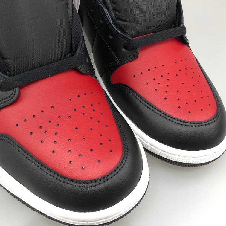 【未使用品】【メンズ】 NIKE ナイキ DQ8426-067 AIR JORDAN 1 MID BLACK VARSITY RED-SUMMIT WHITE 160-251126-SY-02-iwa サイズ：30.0 万代Net店