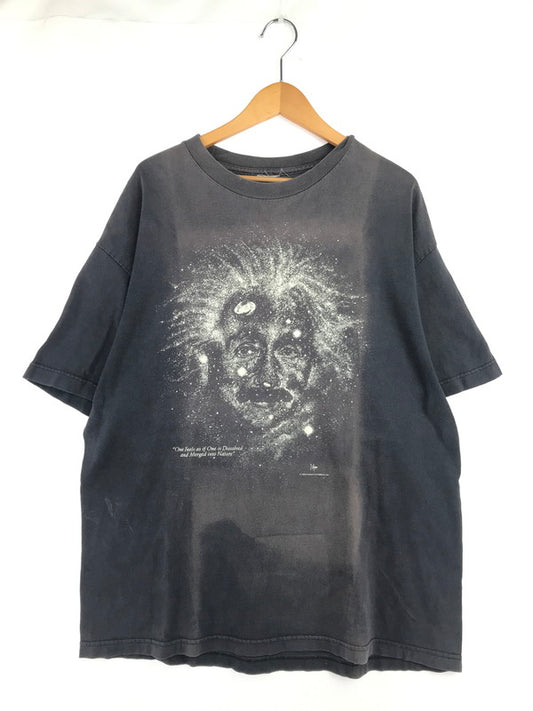 【現状渡し品】【メンズ】 VINTAGE ヴィンテージ 90'S ALBERT EINSTEIN TEE 90年代 アインシュタイン Tシャツ 半袖Tシャツ 146-250716-na-05-tag サイズ：サイズ表記なし 下記参照 カラー：ブラック 万代Net店