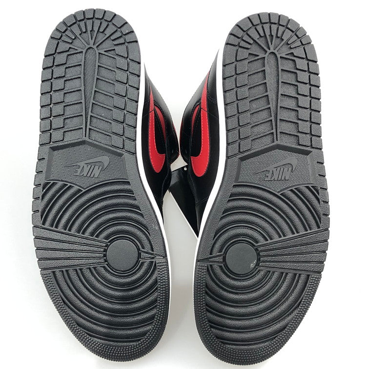 【未使用品】【メンズ】 NIKE ナイキ DQ8426-067 AIR JORDAN 1 MID BLACK VARSITY RED-SUMMIT WHITE 160-251126-SY-02-iwa サイズ：30.0 万代Net店
