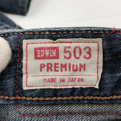 【中古品】【メンズ】 EDWIN エドウィン 503 デニムパンツ ボトムス 156-260308-hn-06-fur サイズ：31×30 カラー：インディゴ 万代Net店