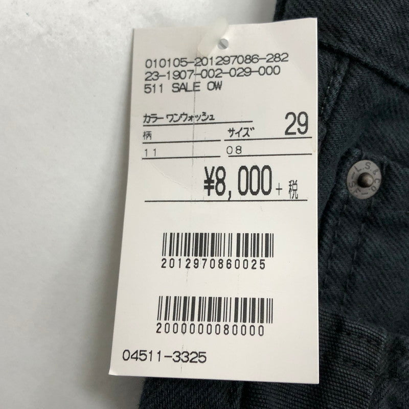 【中古品】【メンズ】 Levi's リーバイス 511 SLIM スリム デニムパンツ ボトムス 158-250219-hn-04-fur サイズ：W29 L32 カラー：ワンウォッシュ 万代Net店