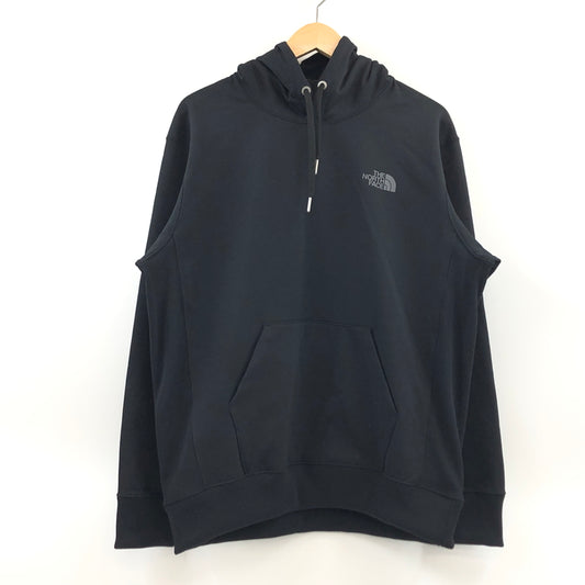 【中古品】【メンズ】 THE NORTH FACE ザ・ノースフェイス BACK SQUARE LOGO HOODIE NT62533 バックスクエアロゴ フーディー パーカー スウェット トップス 144-260819-hn-03-fur サイズ：M カラー：ブラック 万代Net店