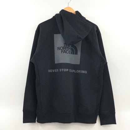 【中古品】【メンズ】 THE NORTH FACE ザ・ノースフェイス BACK SQUARE LOGO HOODIE NT62533 バックスクエアロゴ フーディー パーカー スウェット トップス 144-260819-hn-03-fur サイズ：M カラー：ブラック 万代Net店