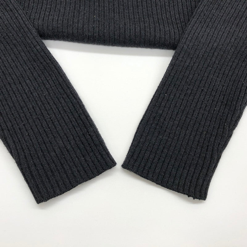 【中古品】【メンズ】 BURBERRY BLACK LABEL バーバリーブラックレーベル セーター ニット 長袖 トップス 141-250626-hn-05-fur サイズ：3 カラー：ブラック 万代Net店