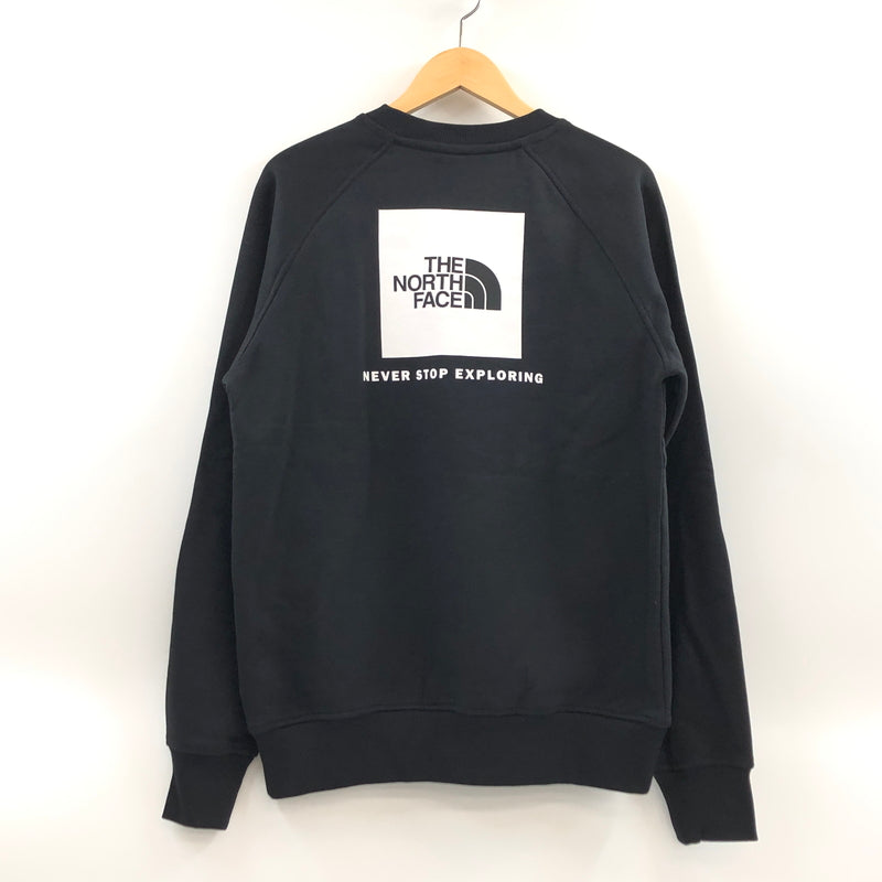 【中古品】【メンズ】 THE NORTH FACE ザ・ノースフェイス RAGLAN REDBOX SWEATSHIRT NF0A89FA ラグラン レッドボックス スウェットシャツ トレーナー トップス 144-260819-hn-04-fur サイズ：S カラー：ブラック 万代Net店