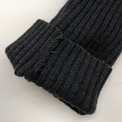 【中古品】【メンズ】 BURBERRY BLACK LABEL バーバリーブラックレーベル セーター ニット 長袖 トップス 141-250626-hn-05-fur サイズ：3 カラー：ブラック 万代Net店