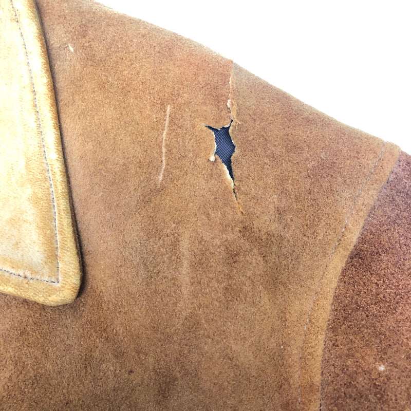 【ジャンク品】【メンズ】 UNKNOWN USED 50～70's SUEDE LAMB LEATHER JACKET VINTAGE 50~70年代 スエード ラム レザー ジャケット アウタ－ ヴィンテージ 145-260821-SH-28-hon サイズ：表記無し カラー：キャメル 万代Net店