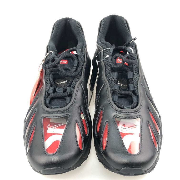 【未使用品】Supreme シュプリーム SUPREME × NIKE CV7652-002 AIR MAX 96 BLACK SPEED RED CLEAR 160-251201-SY-01-iwa サイズ：28.5 万代Net店