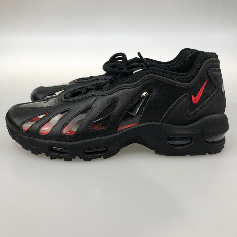 【未使用品】Supreme シュプリーム SUPREME × NIKE CV7652-002 AIR MAX 96 BLACK SPEED RED CLEAR 160-251201-SY-01-iwa サイズ：28.5 万代Net店