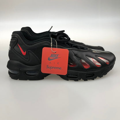 【未使用品】Supreme シュプリーム SUPREME × NIKE CV7652-002 AIR MAX 96 BLACK SPEED RED CLEAR 160-251201-SY-01-iwa サイズ：28.5 万代Net店