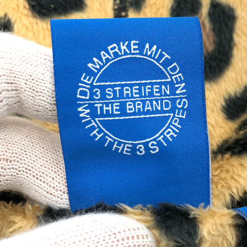 【中古品】【メンズ】 ADIDAS ORIGINALS アディダスオリジナルス SHERPA FULL ZIP PARKER M33838 ”LEOPARD” シェルパ フルジップパーカー レオパード ジャケット アウター 148-260819-hn-05-fur サイズ：L カラー：ブラウン/ブラック系 万代Net店