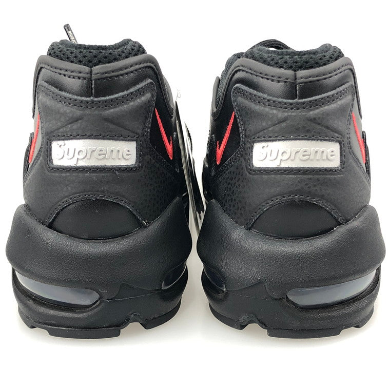 【未使用品】Supreme シュプリーム SUPREME × NIKE CV7652-002 AIR MAX 96 BLACK SPEED RED CLEAR 160-251201-SY-01-iwa サイズ：28.5 万代Net店