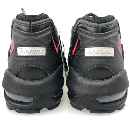 【未使用品】Supreme シュプリーム SUPREME × NIKE CV7652-002 AIR MAX 96 BLACK SPEED RED CLEAR 160-251201-SY-01-iwa サイズ：28.5 万代Net店