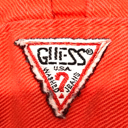 【中古品】【メンズ】 GEORGES MARCIANO FOR GUESS ジョージス マルシアーノ フォア ゲス 90’s DENIM JACKET 40849 90年代 デニム ジャケット ライトアウター 145-260821-SH-25-hon サイズ：L カラー：オレンジ 万代Net店