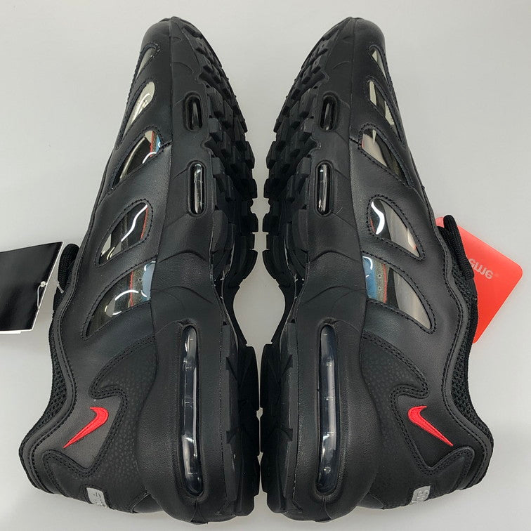 【未使用品】Supreme シュプリーム SUPREME × NIKE CV7652-002 AIR MAX 96 BLACK SPEED RED CLEAR 160-251201-SY-01-iwa サイズ：28.5 万代Net店