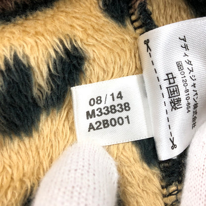 【中古品】【メンズ】 ADIDAS ORIGINALS アディダスオリジナルス SHERPA FULL ZIP PARKER M33838 ”LEOPARD” シェルパ フルジップパーカー レオパード ジャケット アウター 148-260819-hn-05-fur サイズ：L カラー：ブラウン/ブラック系 万代Net店