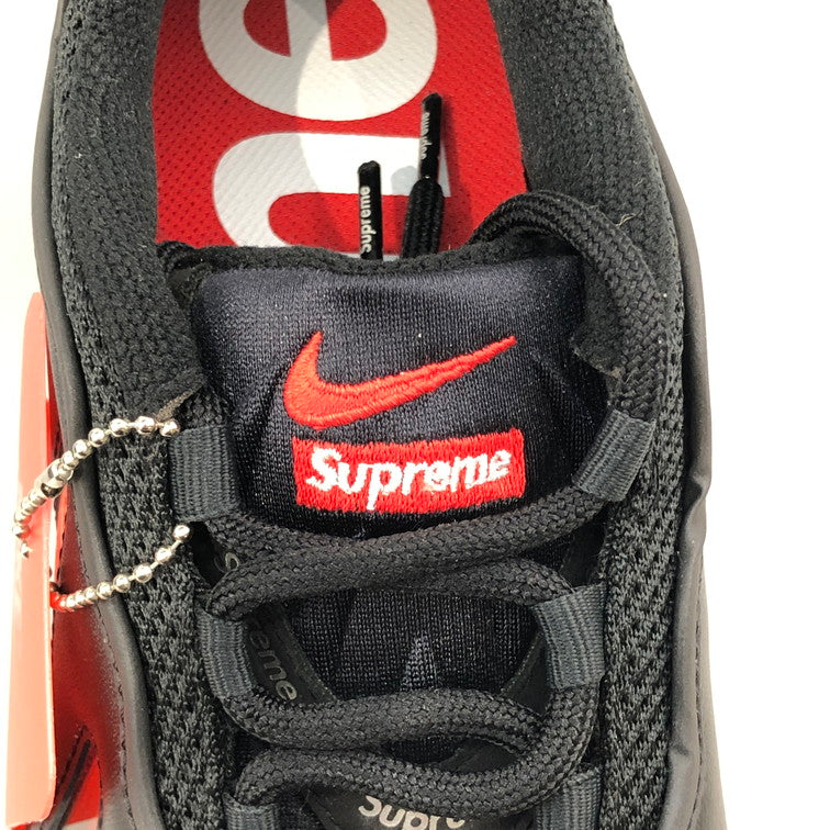 【未使用品】Supreme シュプリーム SUPREME × NIKE CV7652-002 AIR MAX 96 BLACK SPEED RED CLEAR 160-251201-SY-01-iwa サイズ：28.5 万代Net店