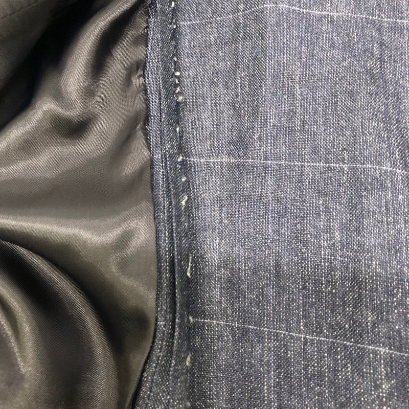 【中古品】【メンズ】 BROOKS BROTHERS ブルックスブラザーズ TAILORED JACKET テーラード ジャケット アウター 三角タグ 145-260821-SH-20-hon サイズ：38SHT 32W カラー：スモーキーネイビー(グレー/ネイビー系) 万代Net店