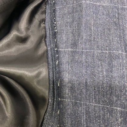 【中古品】【メンズ】 BROOKS BROTHERS ブルックスブラザーズ TAILORED JACKET テーラード ジャケット アウター 三角タグ 145-260821-SH-20-hon サイズ：38SHT 32W カラー：スモーキーネイビー(グレー/ネイビー系) 万代Net店