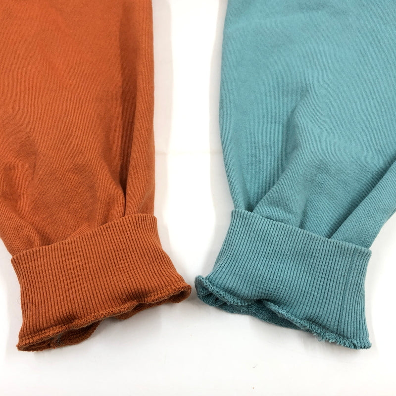 【中古品】【メンズ】 KEBOZ ケボズ BALL SWEAT HOODIE ボール スウェット フーディ パーカー トップス 142-260819-hn-07-fur サイズ：L カラー：ホライゾンブルー/ブリックオレンジ 万代Net店