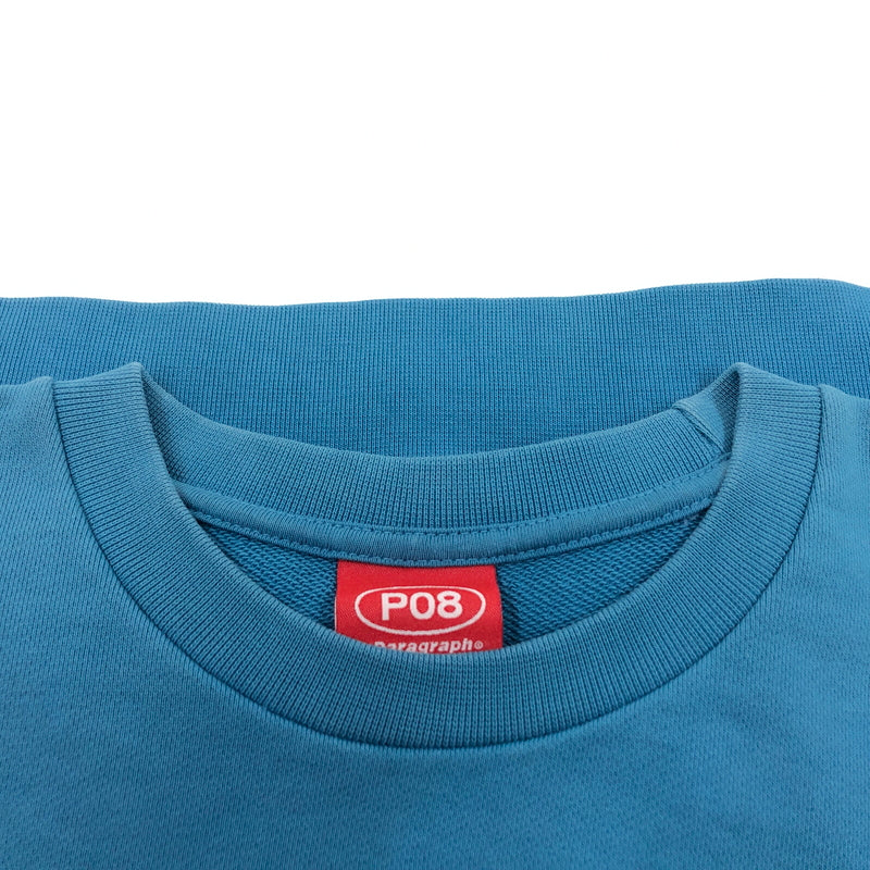 【中古品】【メンズ/レディース】 PARAGRAPH パラグラフ SMILE HAPPY SWEAT スマイルハッピースウェット トレーナー トップス 142-260819-hn-08-fur サイズ：1 カラー：ブルー系 万代Net店