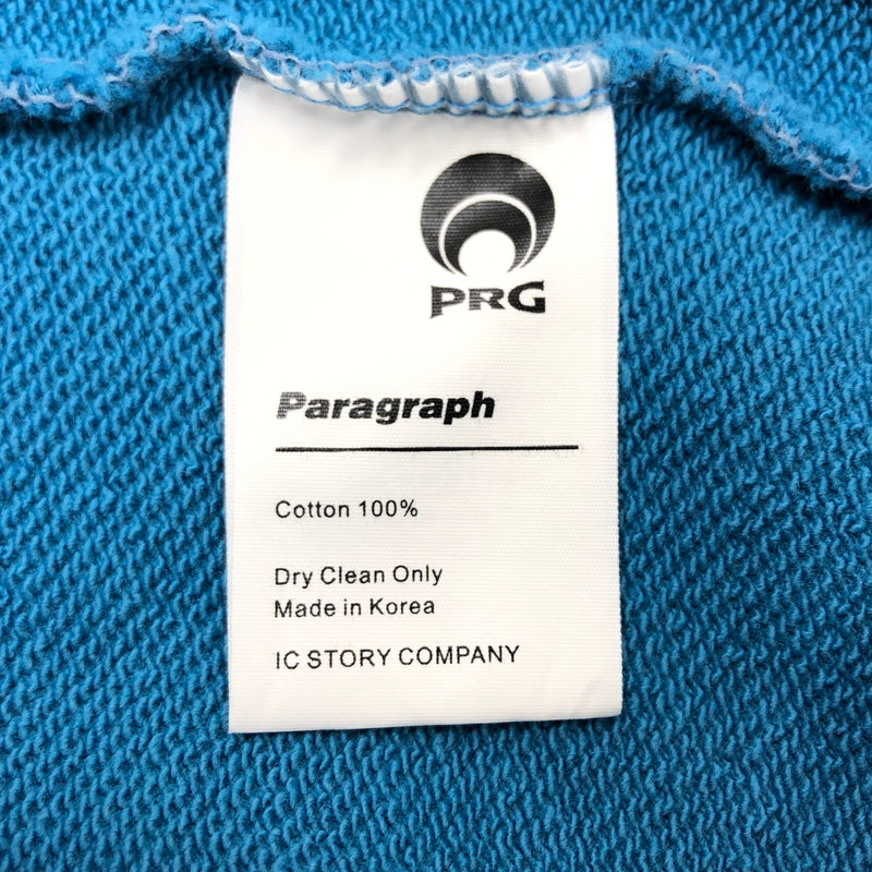 【中古品】【メンズ/レディース】 PARAGRAPH パラグラフ SMILE HAPPY SWEAT スマイルハッピースウェット トレーナー トップス 142-260819-hn-08-fur サイズ：1 カラー：ブルー系 万代Net店