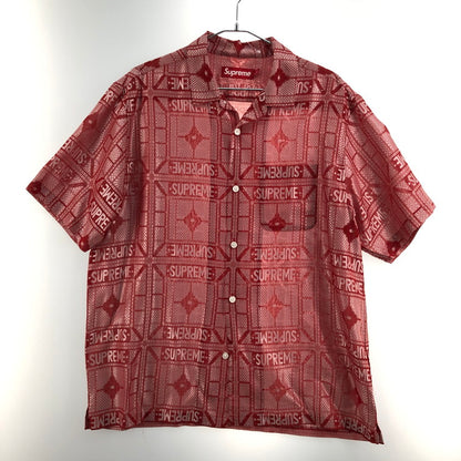 【中古品】Supreme シュプリーム TRAY JACQUARD S/S SHIRT 149-251201-SY-06-iwa 万代Net店