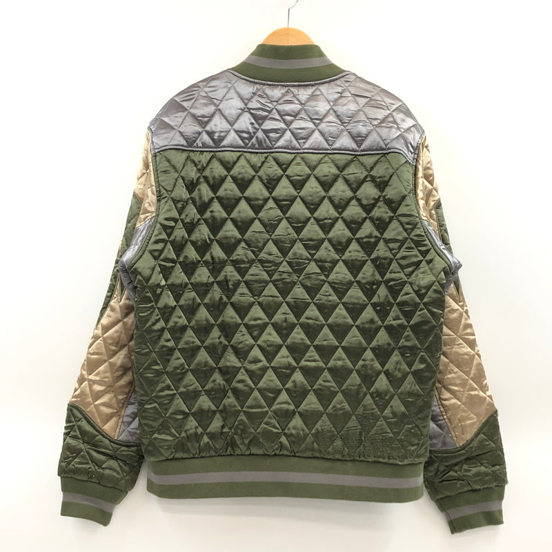 【現状渡し品】【メンズ】 HUF ハフ LIGHTNING BOMBER JACKET JK00371 ライトニング ボンバージャケット 中綿 アウター 142-260819-hn-10-fur サイズ：M カラー：オリーブ/ベージュ 万代Net店