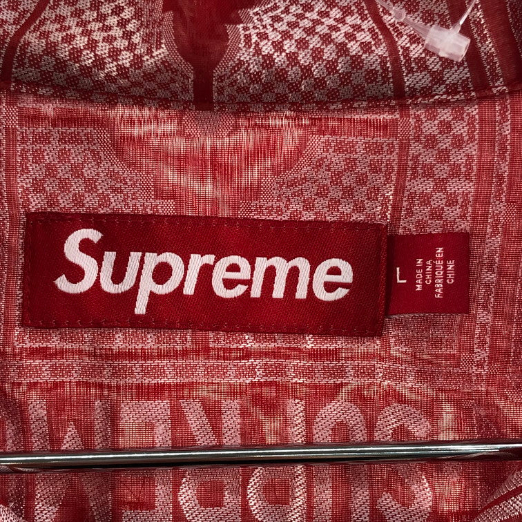 【中古品】Supreme シュプリーム TRAY JACQUARD S/S SHIRT 149-251201-SY-06-iwa 万代Net店