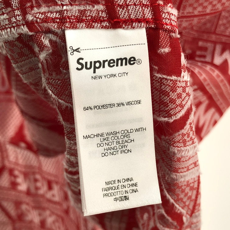 【中古品】Supreme シュプリーム TRAY JACQUARD S/S SHIRT 149-251201-SY-06-iwa 万代Net店