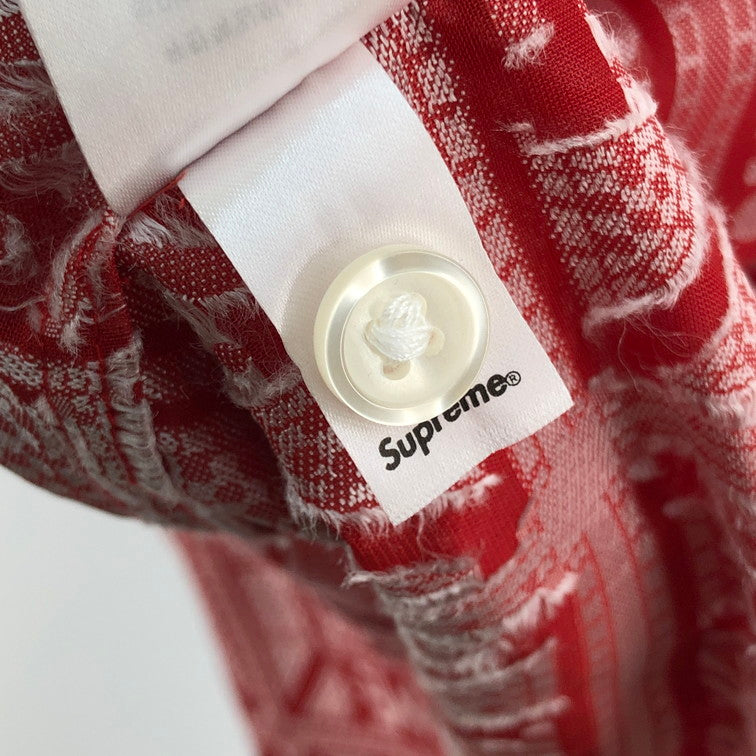 【中古品】Supreme シュプリーム TRAY JACQUARD S/S SHIRT 149-251201-SY-06-iwa 万代Net店