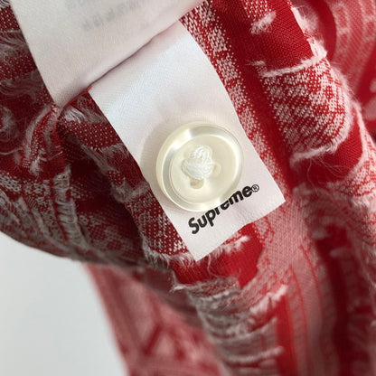 【中古品】Supreme シュプリーム TRAY JACQUARD S/S SHIRT 149-251201-SY-06-iwa 万代Net店