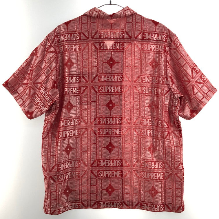 【中古品】Supreme シュプリーム TRAY JACQUARD S/S SHIRT 149-251201-SY-06-iwa 万代Net店