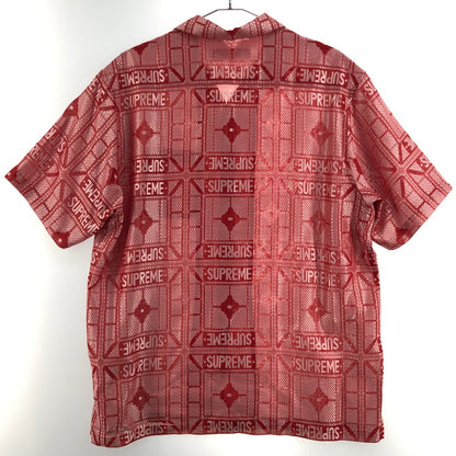 【中古品】Supreme シュプリーム TRAY JACQUARD S/S SHIRT 149-251201-SY-06-iwa 万代Net店